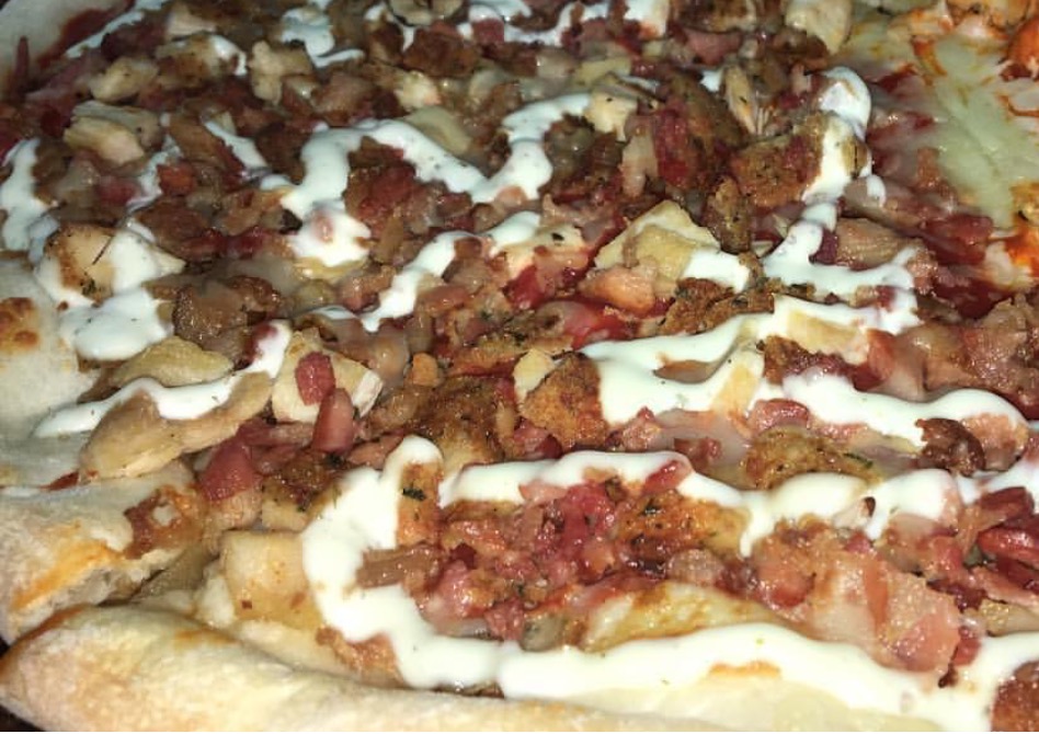 Order Chicken bacon ranch 18” food online from Di Carlo Pizzeria store, Westbury on bringmethat.com