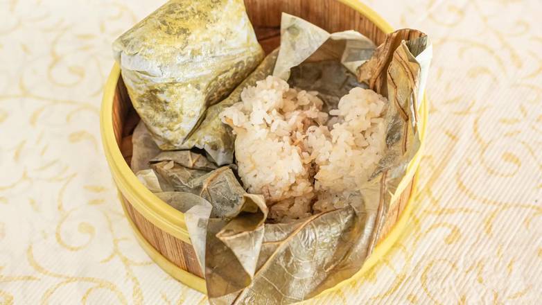 Order Sticky Rice in Lotus Leaf food online from Kitchen Of Alameda store, Alameda on bringmethat.com