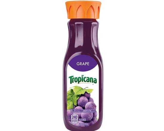 Order Tropicana Grape 12 oz food online from Frais Cafe store, Norristown on bringmethat.com