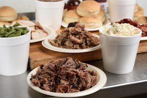 Order #4 Family Pack (Feeds 16) food online from Hog Wild Pit Bar-B-Q store, Derby on bringmethat.com