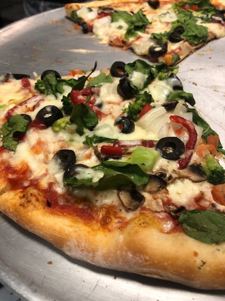 Order Veggie Pizza - Small 12'' (6 Slices) food online from Luigi Pizza store, Dover on bringmethat.com