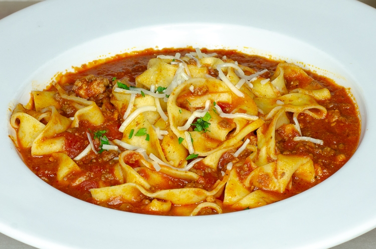 Order PAPPARDELLE BOLOGNESE food online from Tre Famiglia store, Haddonfield on bringmethat.com