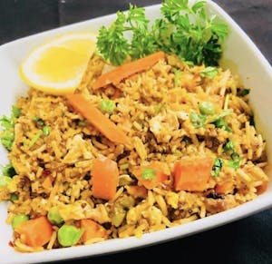 Order Veggie Fried Rice food online from Mithu Indian Cuisine store, Grand Rapids on bringmethat.com