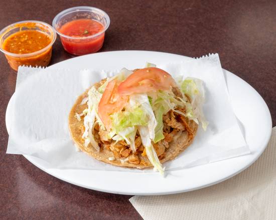 Order Grilled Chicken Taco food online from Los Burritos Tapatios store, Bolingbrook on bringmethat.com