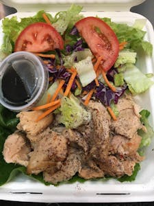 Order Garden Salad with Chicken  food online from Cafe Elena store, San Francisco on bringmethat.com
