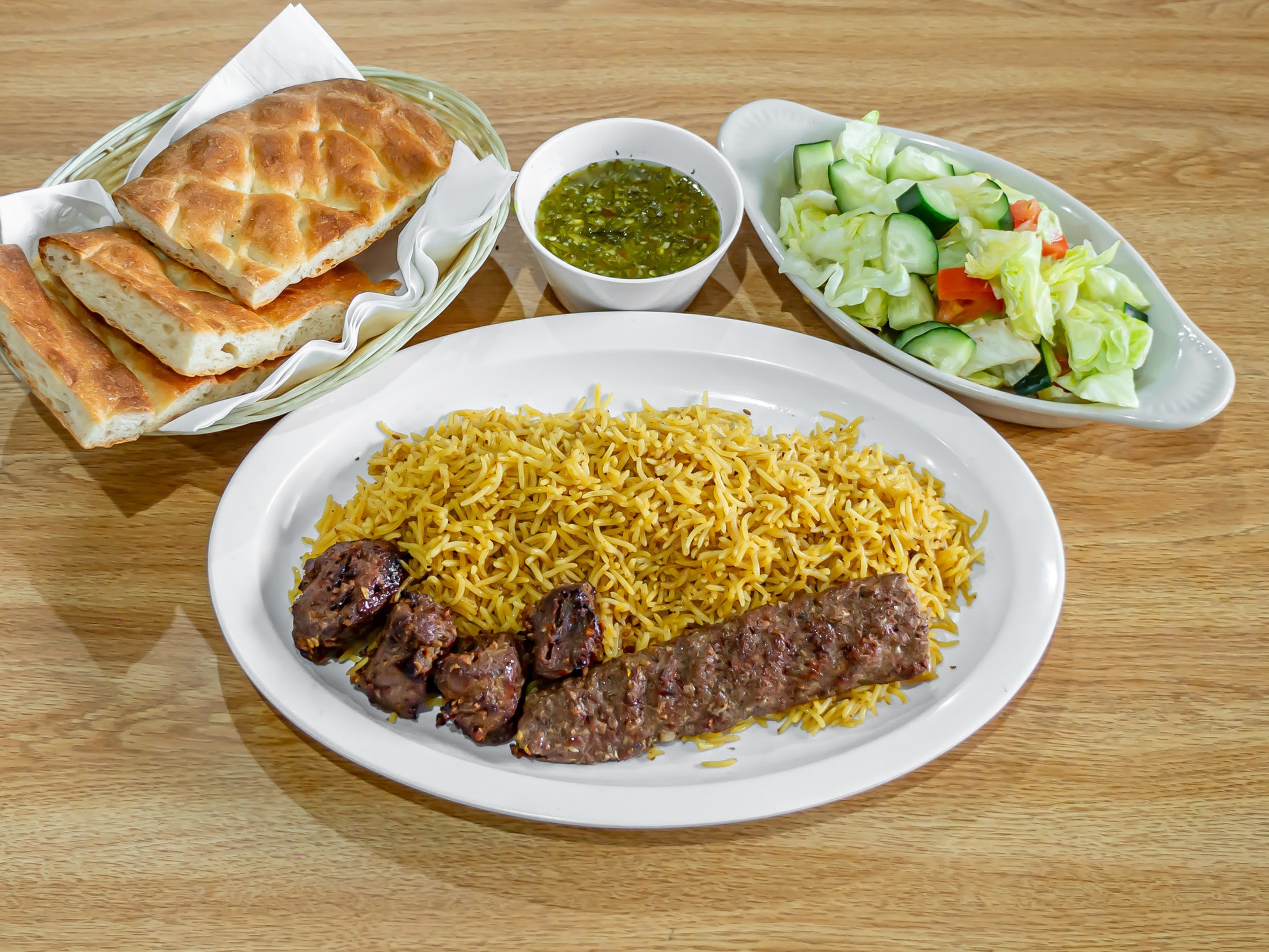 Order Beef Teka Kabob  food online from Kabul Restaurant store, Antioch on bringmethat.com