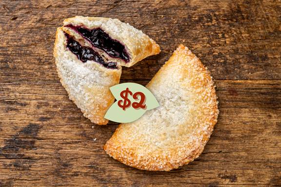 Order Blueberry Hand Pie food online from Maggiano's Italian Classics store, Rochester on bringmethat.com