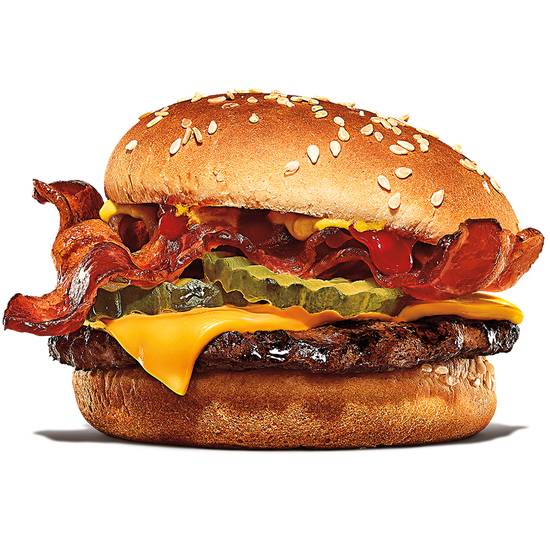 Order Bacon Cheeseburger food online from Burger King store, Terre Haute on bringmethat.com