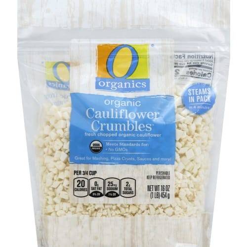 Order O Organics · Cauliflower Crumbles (16 oz) food online from Shaw's store, Concord on bringmethat.com