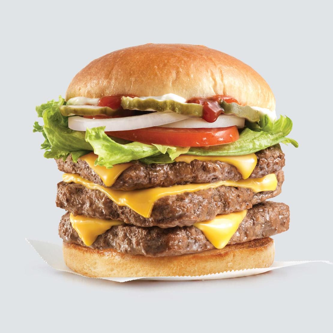 Order Dave's Triple® food online from Wendy store, Gallatin on bringmethat.com