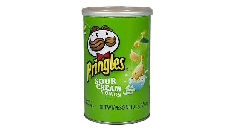 Order Pringles Potato Crisps Chips, Sour Cream & Onion food online from Anderson Convenience Markets #140 store, Omaha on bringmethat.com
