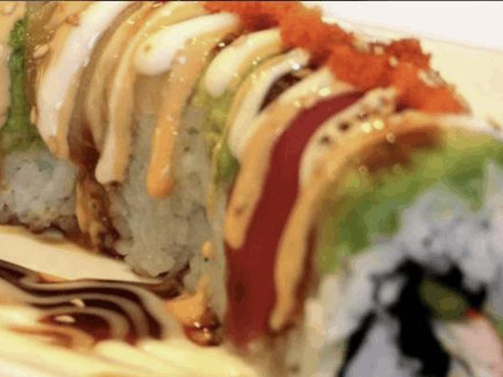 Order M13 Rainbow Roll food online from Thai Spice Restaurant store, Houston on bringmethat.com
