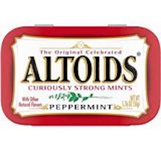 Order Altoids Peppermint 1.2 OZ food online from Chevron Extramile store, Carlsbad on bringmethat.com
