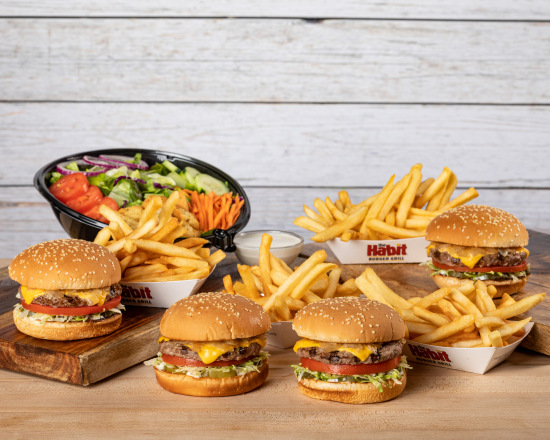 Order Family Char Meal  food online from The Habit Burger store, Santa Barbara on bringmethat.com