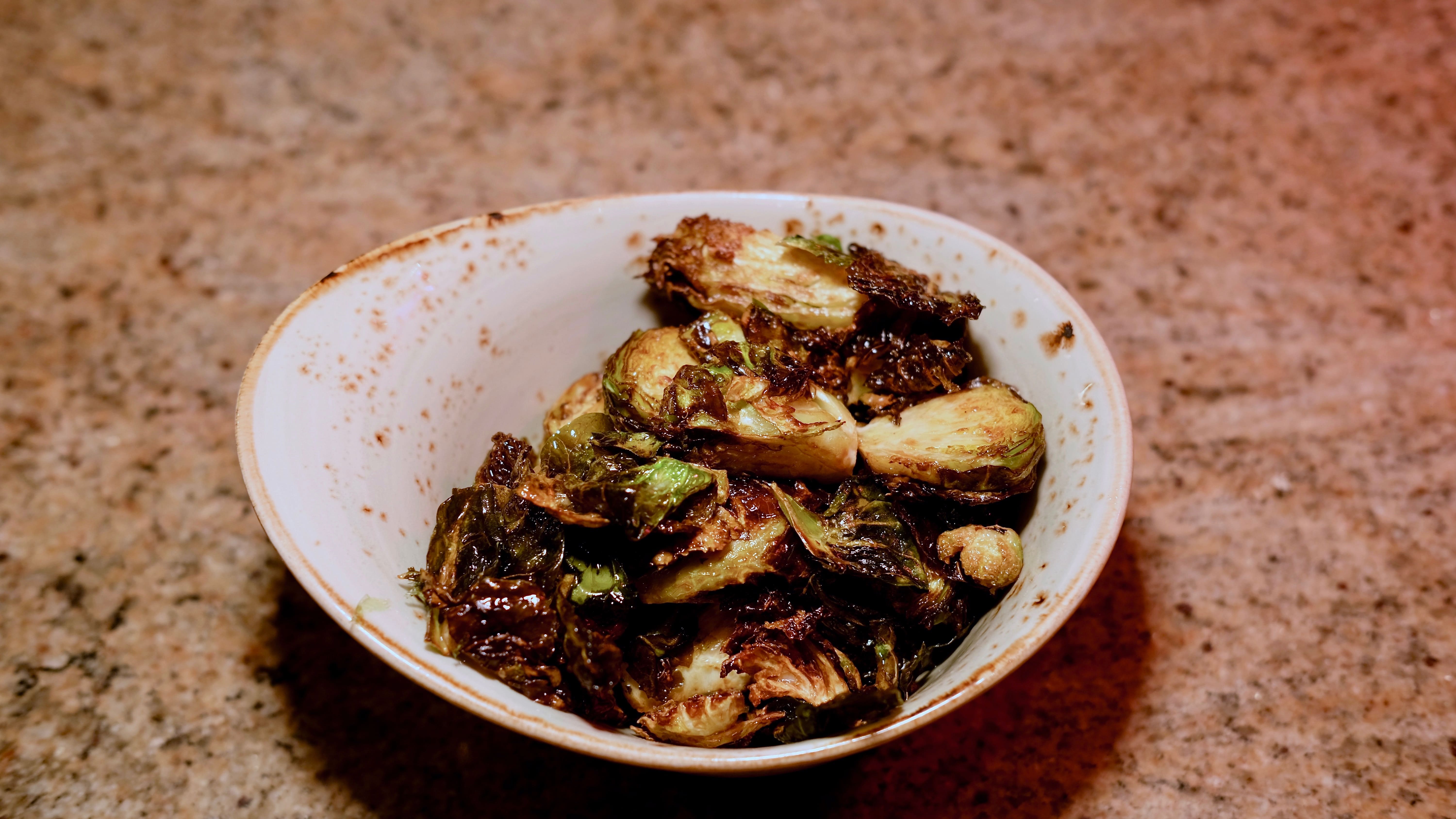Order Fried Brussels Sprouts food online from 'cesca store, New York on bringmethat.com
