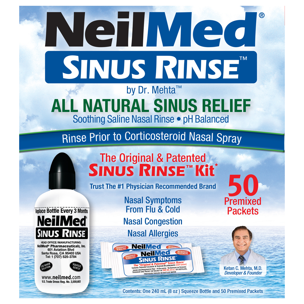 Order NeilMed Sinus Rinse Kit - 1 ct food online from Rite Aid store, MILLER PLACE on bringmethat.com