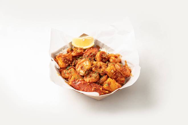 Order Daddy's Shrimp Bowl food online from Juicy Snow Crab & Lobster store, Los Angeles on bringmethat.com
