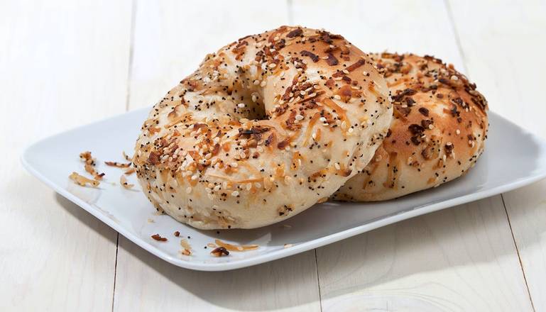 Order Bagels & Spreads|Everything Bagel food online from The Coffee Bean & Tea Leaf store, Century City on bringmethat.com