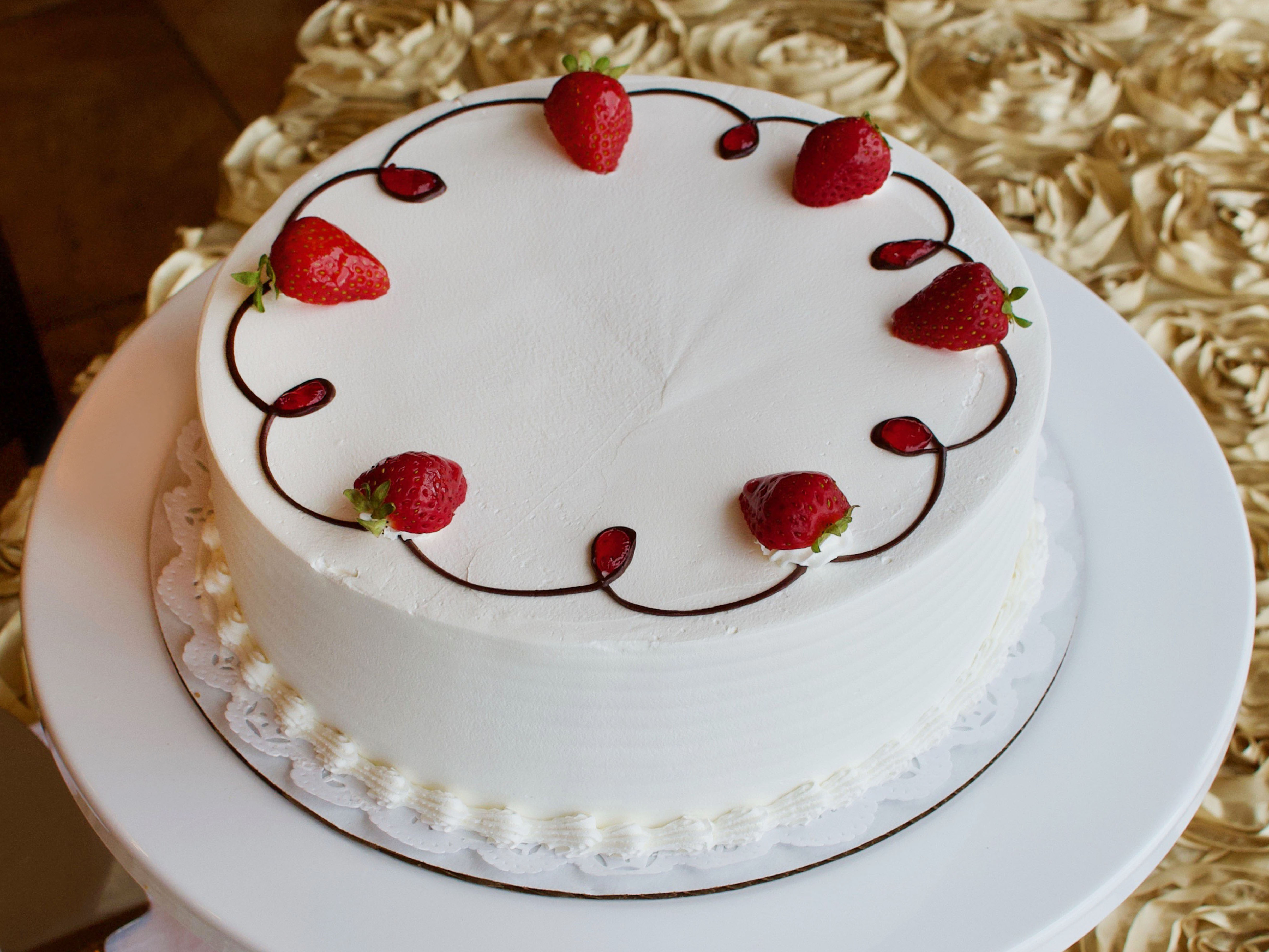 Order Strawberry Torte food online from Cakes By Happy Eatery store, Manassas on bringmethat.com