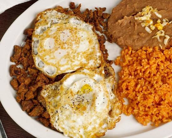 Order Steak & Eggs food online from Taco Burrito King store, Chicago on bringmethat.com