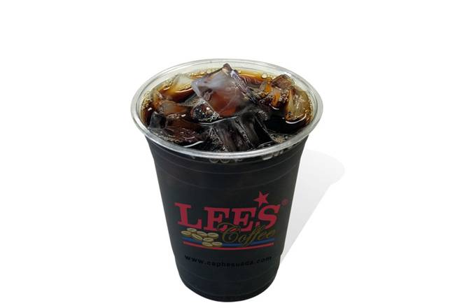 Order Iced Black Coffee food online from Lee'S Sandwiches store, Chandler on bringmethat.com