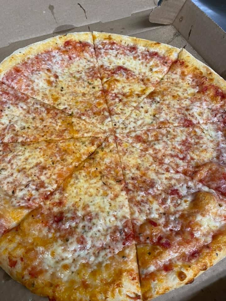 Order Plain Cheese Pizza - Small 10" food online from Ideal Pizza store, Blackstone on bringmethat.com