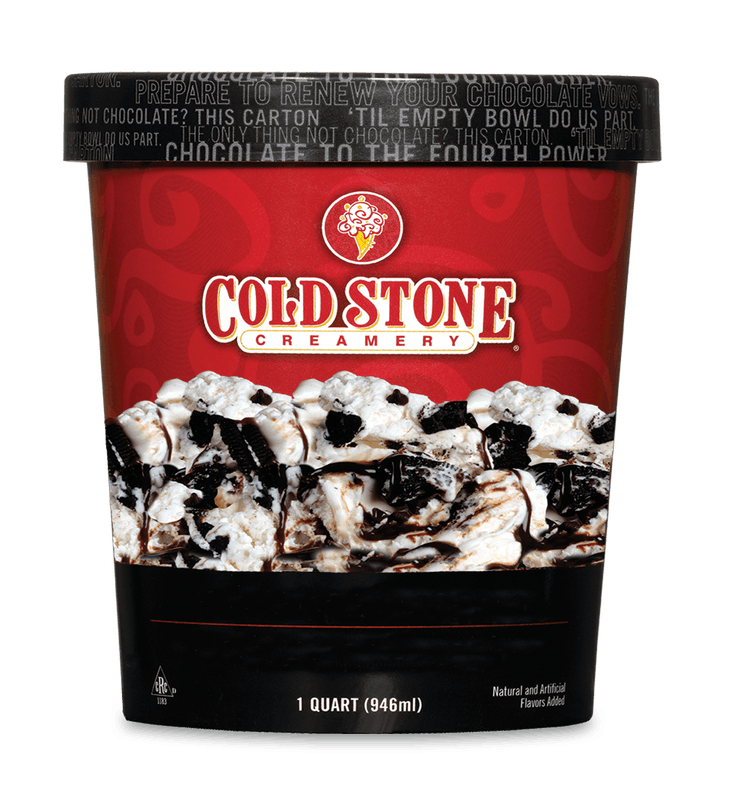 Order OREO® Overload Pre-packed Quart food online from Cold Stone Creamery store, Daly City on bringmethat.com