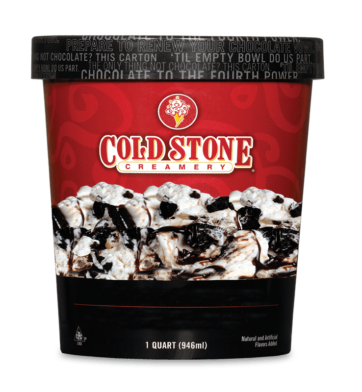 Order OREO® Overload Pre-packed Quart food online from Cold Stone Creamery store, Chandler on bringmethat.com