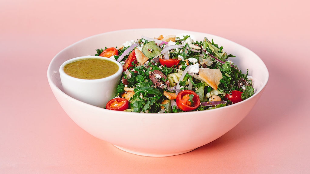 Order Greek Salad food online from Alfalfa store, Santa Monica on bringmethat.com