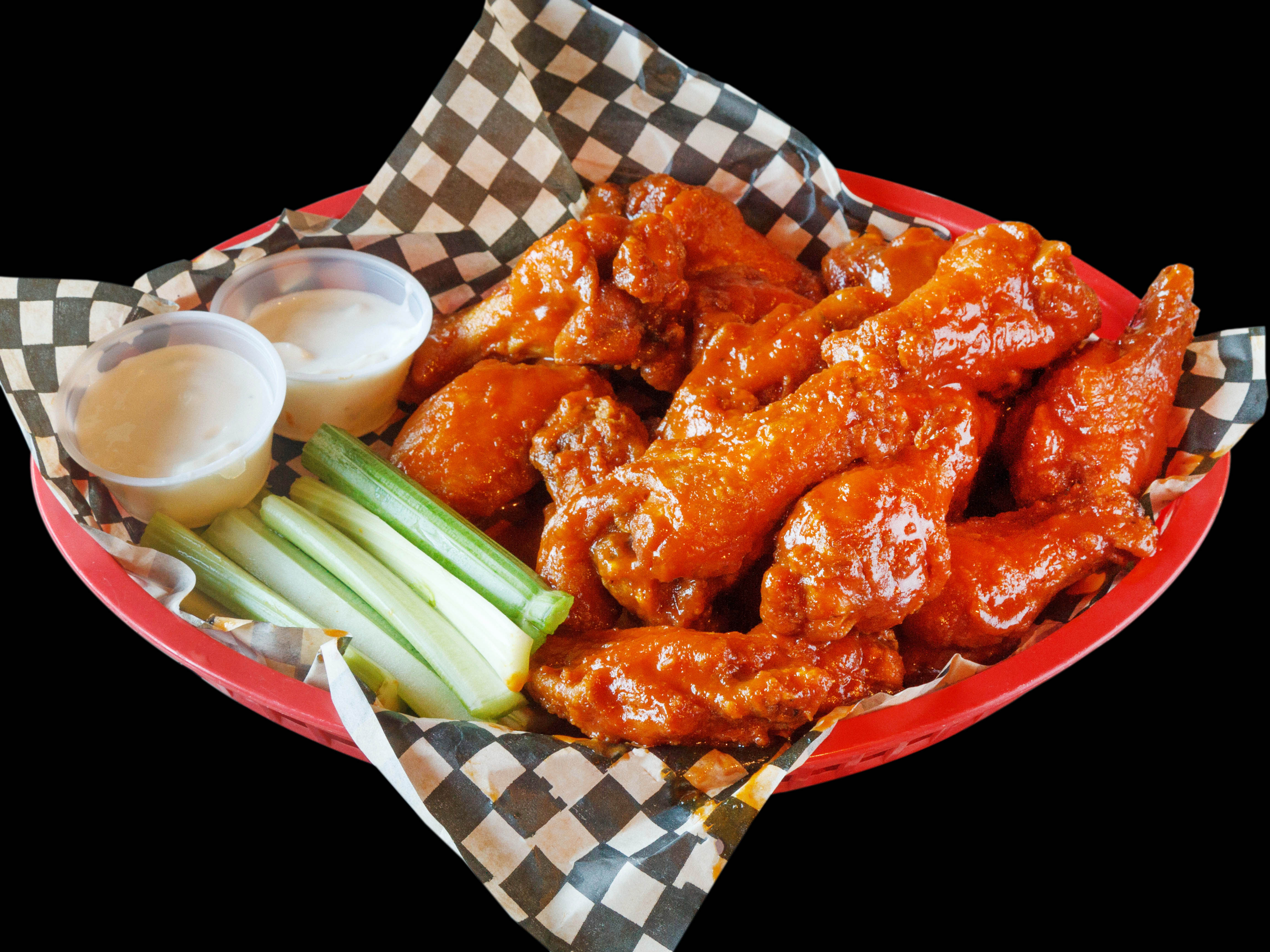 Order Jumbo Wings food online from The Bone Station store, Westerly on bringmethat.com