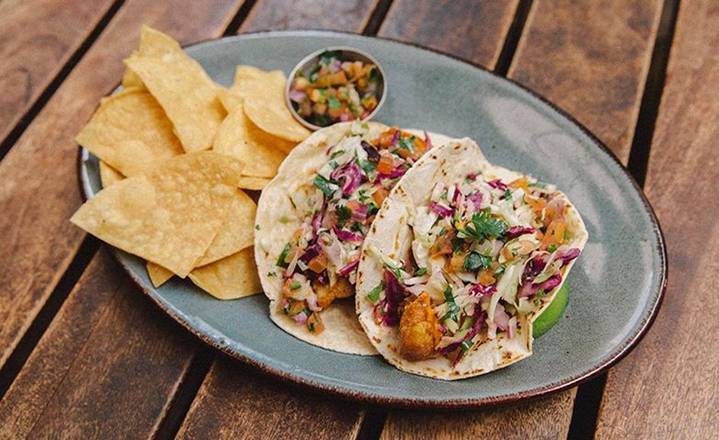 Order Baja Fish Taco* food online from Eureka! store, Santa Clara on bringmethat.com