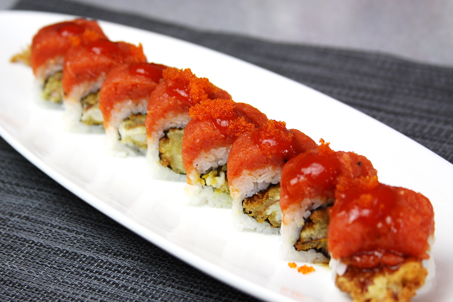 Order Spicy Spider Roll food online from Kippu Japanese Cuisine store, San Francisco on bringmethat.com