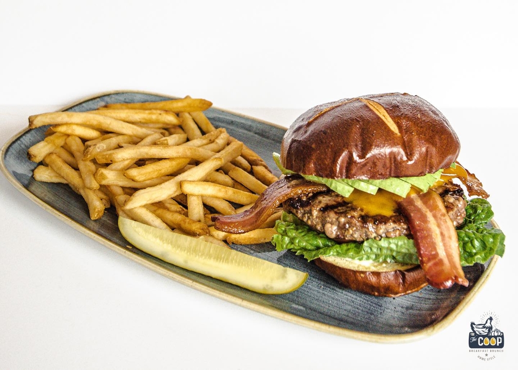 Order Cali Burger food online from The Coop store, Waukesha on bringmethat.com