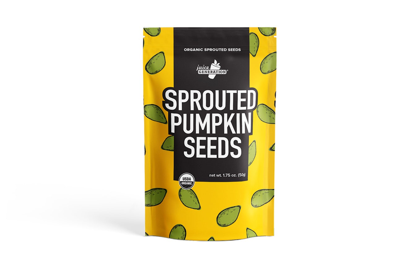 Order Sprouted Pumpkin Seeds food online from Juice Generation store, Williamsburg on bringmethat.com