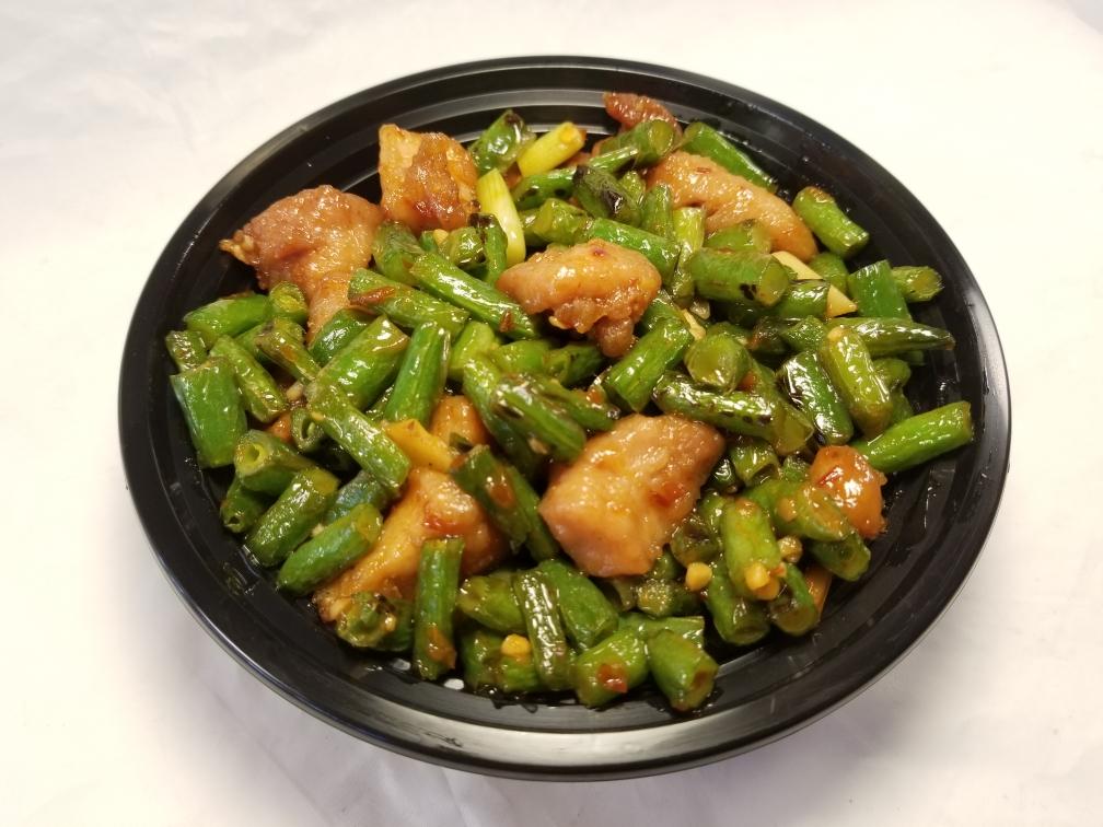 Order Spicy Chicken Green Bean  food online from Lucky Deli store, Los Angeles on bringmethat.com