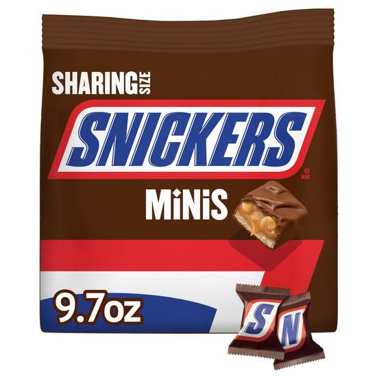 Order SNICKERS Mini Size Milk Chocolate Candy Bars, 9.7 oz Bag food online from Cvs store, TRAVERSE CITY on bringmethat.com