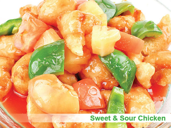 Order 40. Sweet and Sour Chicken food online from Great Wall Of China store, Plainfield on bringmethat.com