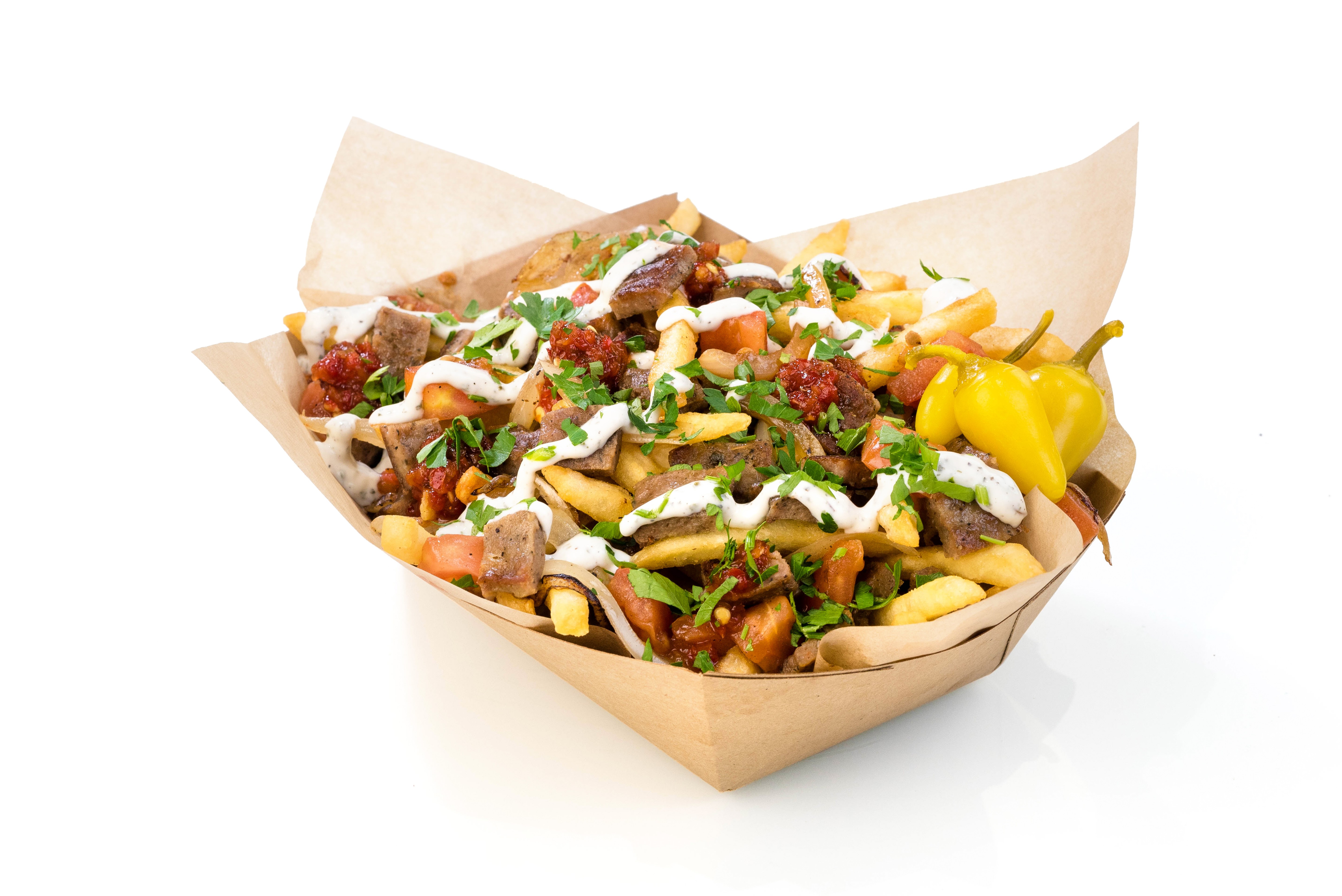Order Gyro Fries food online from Cafe Du Liban store, Los Angeles on bringmethat.com