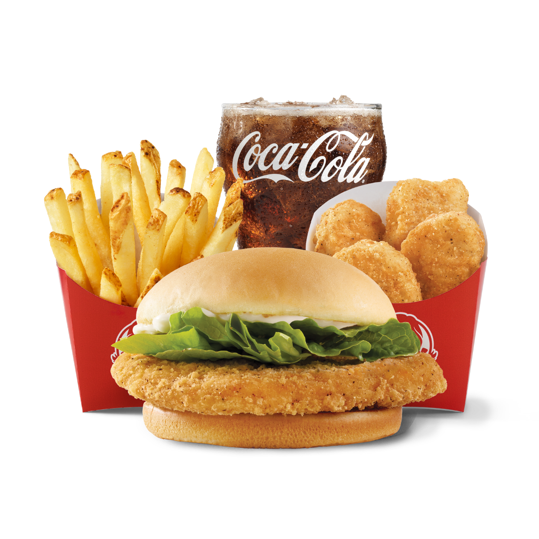 Order Crispy Chicken Sandwich – 4 for $4  food online from Wendy store, Lincoln on bringmethat.com