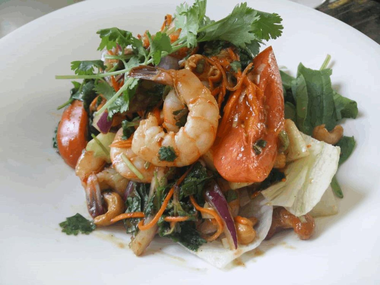 Order Prawn Salad  food online from Charm Thai Eatery store, San Mateo on bringmethat.com