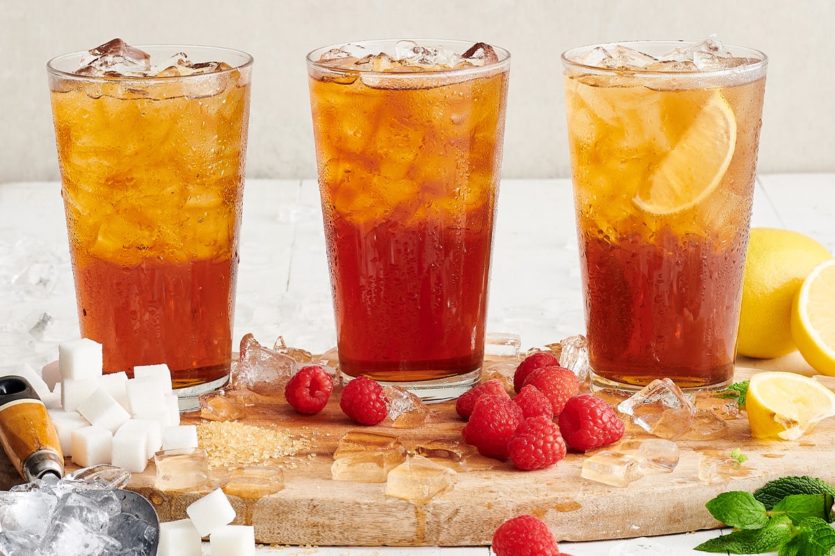Order Gold Peak Iced Tea food online from Schlotzsky's store, Pearland on bringmethat.com