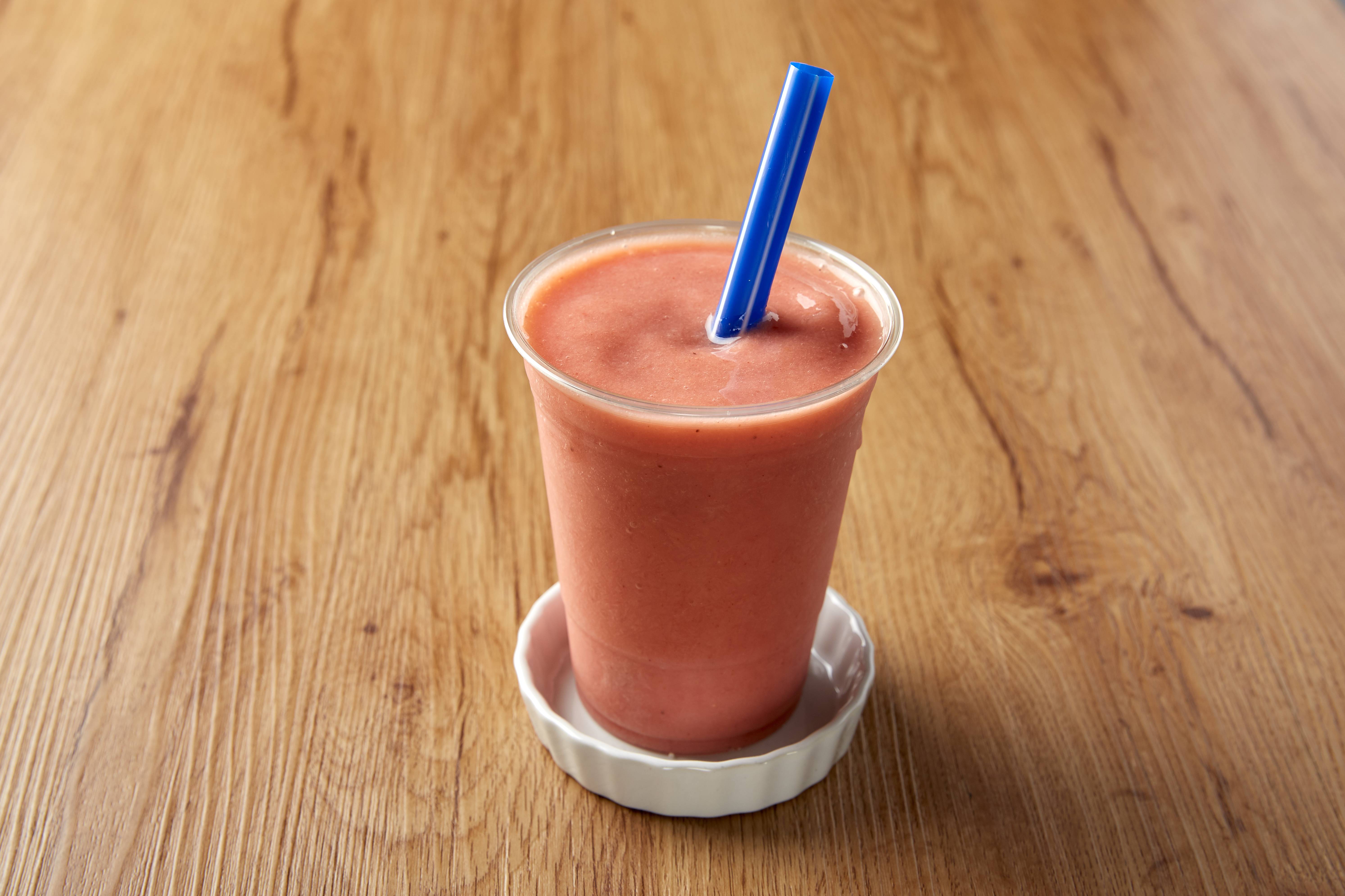Order Strawberry-Banana Smoothie food online from Smith finest deli store, Brooklyn on bringmethat.com