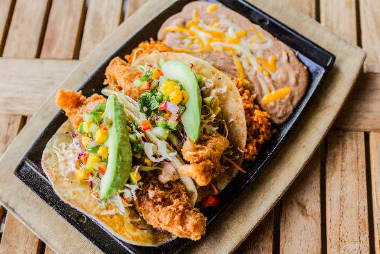 Order Fish Tacos food online from Nacho Daddy store, Las Vegas on bringmethat.com