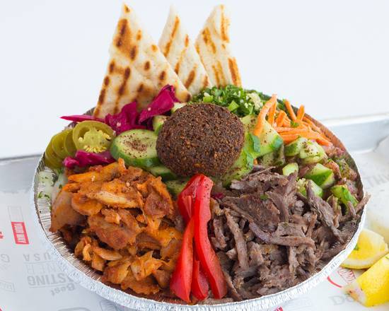 Order Istanbowl food online from DonerG Turkish & Mediterranean Grill - Lake Forest store, Lake Forest on bringmethat.com