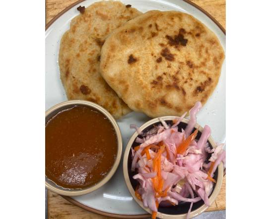 Order Pupusas  food online from Quench Cafe & Juice Bar store, Stroudsburg on bringmethat.com