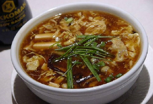 Order Hot & Sour Soup food online from Bao Gourmet store, Bartlett on bringmethat.com