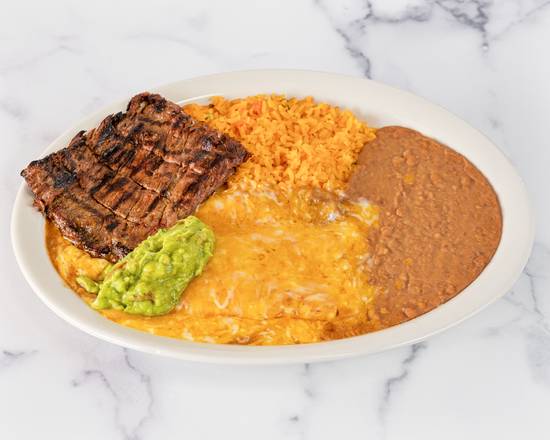 Order Tampiquena Plate food online from Taqueria Mexico store, Killeen on bringmethat.com