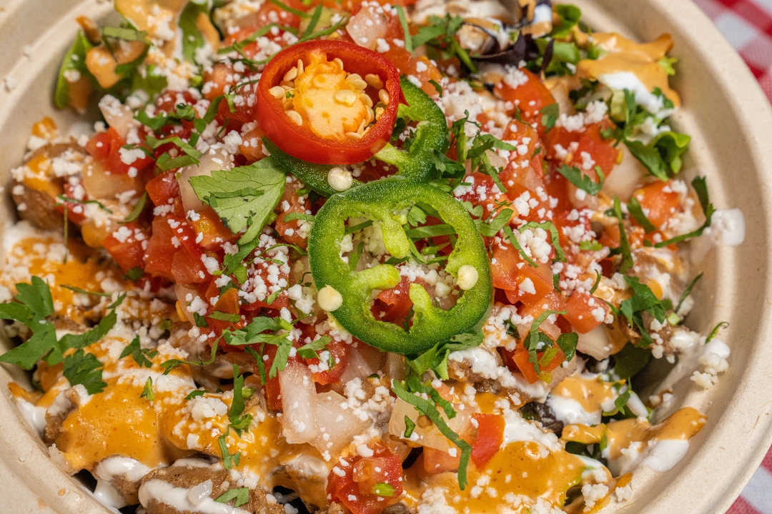 Order BURRITO BOWL food online from Saucy Asian store, San Francisco on bringmethat.com