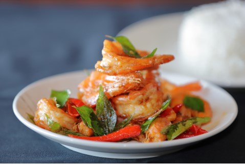 Order Crispy Buttered Shrimp food online from Dingdi Myanmar Restaurant store, Lewisville on bringmethat.com