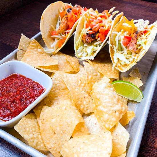 Order Grilled Mahi Tacos food online from Granite City Food & Brewery store, Franklin on bringmethat.com